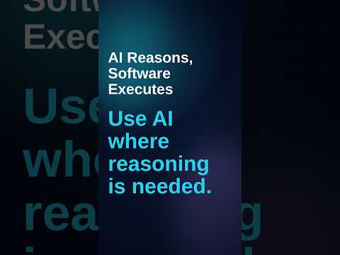 AI Agents Beyond Chat: Reasoning Meets Purpose-Built Software