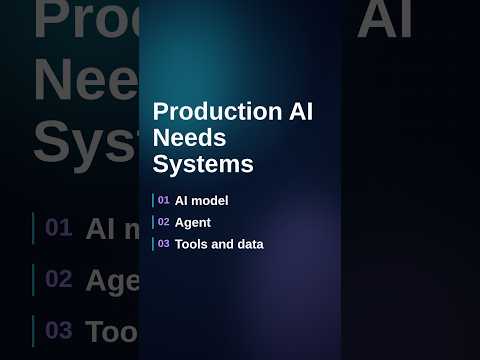 Production AI Is a Systems Problem: From Model to Outcome #AI #AIAgents #AIInfrastructure