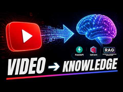 I Built a YouTube AI Knowledge Base with FastAPI, Qdrant & RAG