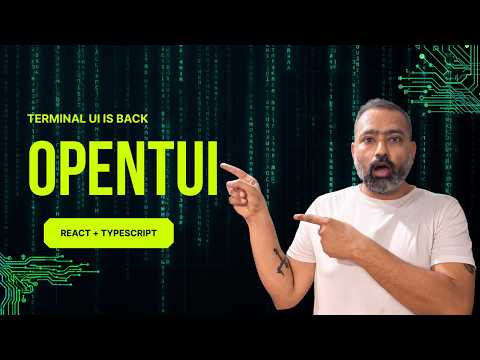 OpenTUI Tutorial: Build Interactive Terminal UIs with React + TypeScript